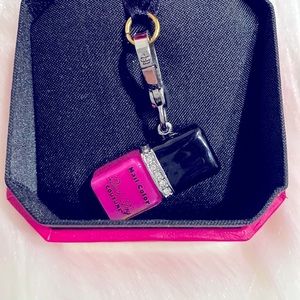 Juicy Couture Nail Polish Charm NWT Excellent Condition